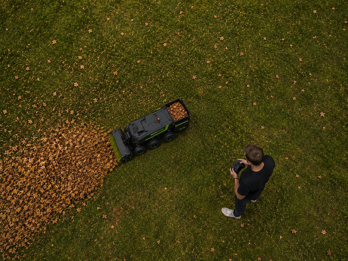 GRASSWORKS BRUSH VAC PRO