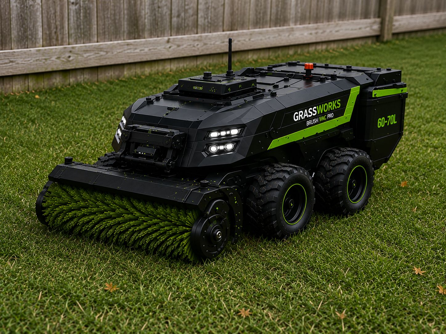 GRASSWORKS BRUSH VAC PRO